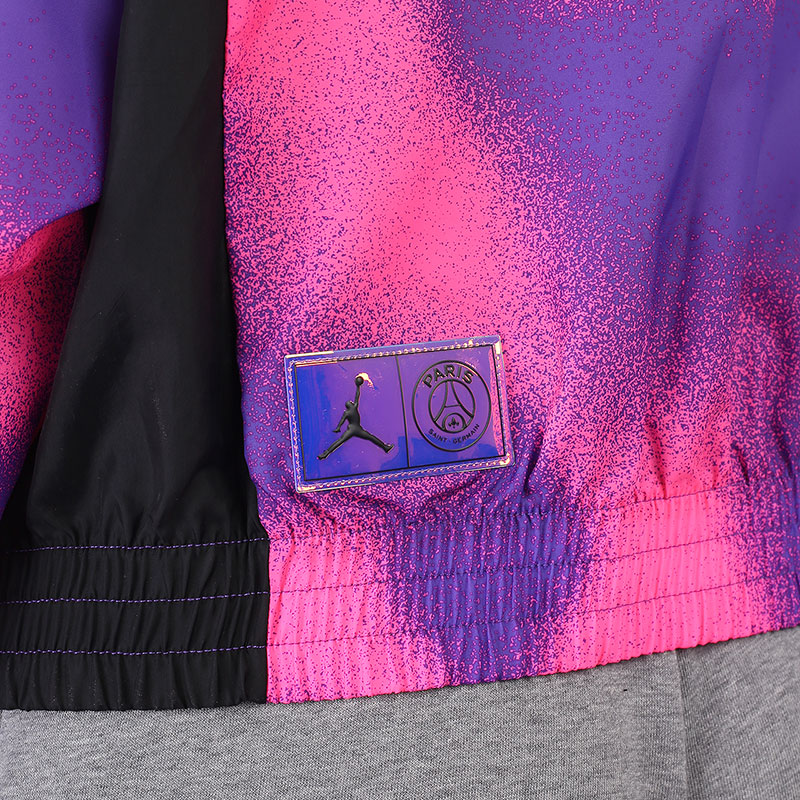 женская розовая куртка Jordan Paris Saint-Germain Women's Warm-up Jacket CZ7503-510 - цена, описание, фото 7
